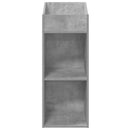 vidaXL Hanglemez szekrény Betonszürke 36 x 36 x 95,5 cm Szerelt Fa