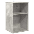 vidaXL Hanglemez szekrény Betonszürke 38 x 33 x 61 cm Szerelt Fa