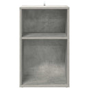 vidaXL Hanglemez szekrény Betonszürke 38 x 33 x 61 cm Szerelt Fa