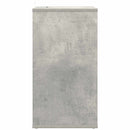 vidaXL Hanglemez szekrény Betonszürke 38 x 33 x 61 cm Szerelt Fa