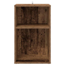 vidaXL Hanglemez szekrény Antik Fa 38 x 33 x 61 cm Szerelt Fa