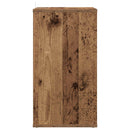 vidaXL Hanglemez szekrény Antik Fa 38 x 33 x 61 cm Szerelt Fa