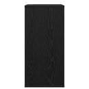 vidaXL Hanglemez szekrény Fekete Tölgy 44,5 x 36,5 x 74,5 cm