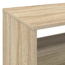 vidaXL Lemezjátszó állvány Sonoma Tölgy 71 x 39,5 x 83 cm Szerelt Fa