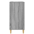 vidaXL Lemezjátszó állvány Szürke Sonoma 71 x 39,5 x 83 cm Szerelt Fa
