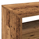 vidaXL Lemezjátszó állvány Tölgyfa 71 x 39,5 x 83 cm Szerelt Fa