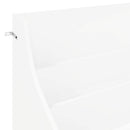vidaXL Média Polcok Fehér 70,5 x 46 x 112 cm Szerelt Fa