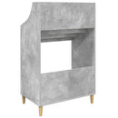 vidaXL Média Polcok Betonszürke 70,5 x 46 x 112 cm Szerelt Fa