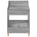 vidaXL Média Polcok Szürke Sonoma 70,5 x 46 x 112 cm Szerelt Fa