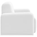 vidaXL karosszék Fehér Szövet