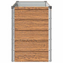 vidaXL Emelt kert ágyás Fa barna 100 x 40 x 55 cm