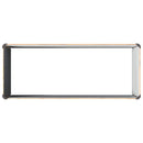 vidaXL Emelt kert ágyás Fa barna 100 x 40 x 55 cm