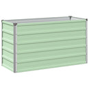 vidaXL Emelt kert ágyás Pasztell Zöld 100 x 40 x 55 cm
