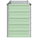 vidaXL Emelt kert ágyás Pasztell Zöld 100 x 40 x 55 cm