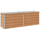 vidaXL Emelt kert ágyás Fa barna 160 x 40 x 55 cm