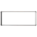 vidaXL Emelt kert ágyás Fekete 100 x 40 x 24 cm hidegen hengerelt acél