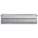vidaXL Emelt kert ágyás Ezüst 100 x 40 x 24 cm horganyzott