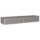 vidaXL Emelt kert ágyás Rozsdás 160 x 40 x 24 cm karton