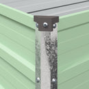 vidaXL Emelt kert ágyás Pasztell Zöld 320 x 40 x 24 cm