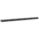 vidaXL Emelt kert ágyás Antracitszürke 600 x 40 x 24 cm