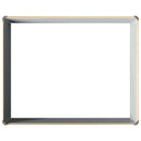 vidaXL Emelt kert ágyás Természetes 100 x 80 x 55 cm