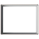 vidaXL Emelt kert ágyás Barna 100 x 80 x 55 cm hidegen hengerelt acél