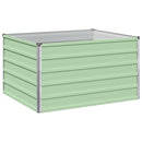 vidaXL Emelt kert ágyás Pasztell Zöld 100 x 80 x 55 cm
