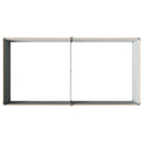 vidaXL Emelt kert ágyás Fa barna 160 x 80 x 55 cm