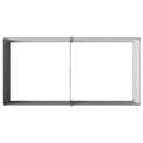 vidaXL Emelt kert ágyás Barna 160 x 80 x 55 cm hidegen hengerelt acél