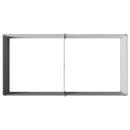 vidaXL Emelt kert ágyás Antracitszürke 160 x 80 x 55 cm