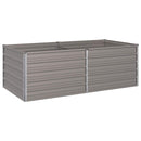 vidaXL Emelt kert ágyás Rozsdás 160 x 80 x 55 cm karton