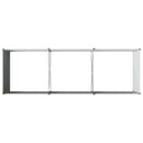 vidaXL Emelt kert ágyás Ívó 240 x 80 x 55 cm hidegen hengerelt acél