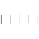 vidaXL Emelt kert ágyás Természetes 320 x 80 x 55 cm