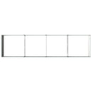 vidaXL Emelt kert ágyás Zöld 320 x 80 x 55 cm hidegen hengerelt acél
