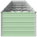 vidaXL Emelt kert ágyás Pasztell Zöld 600 x 80 x 55 cm