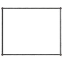 vidaXL Emelt kert ágyás Ezüst 100 x 80 x 24 cm horganyzott