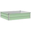vidaXL Emelt kert ágyás Pasztell Zöld 100 x 80 x 24 cm