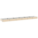 vidaXL Emelt kert ágyás Ívó 480 x 80 x 24 cm hidegen hengerelt acél