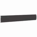 vidaXL Fűszegélyezés 30 db 15 x 103 cm Acél Fekete