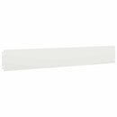 vidaXL Fűszegélyezés 30 db 15 x 103 cm Acél Fehér
