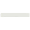 vidaXL Fűszegélyezés 30 db 15 x 103 cm Acél Fehér