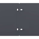 vidaXL Fűszegélyezés 30 db 15 x 103 cm Acél Antracitszürke