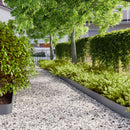 vidaXL Fűszegélyezés 30 db 15 x 103 cm Acél Antracitszürke