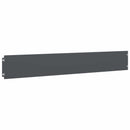 vidaXL Fűszegélyezés 30 db 15 x 103 cm Acél Antracitszürke