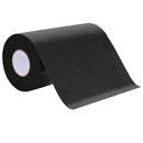 vidaXL Öntapadó műfű szalag Fekete 20 x 0,15 cm Nemes szövet