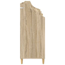 vidaXL Média Polcok Szett 3 db Sonoma Tölgy 212 x 46 x 112 cm
