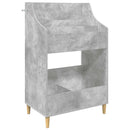 vidaXL Média Polcok Szett 3 db Betonszürke 212 x 46 x 112 cm