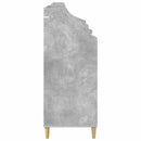 vidaXL Média Polcok Szett 3 db Betonszürke 212 x 46 x 112 cm