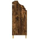 vidaXL Média Polcok Szett 3 db Füstös Tölgy 212 x 46 x 112 cm