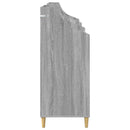 vidaXL Média Polcok Szett 3 db Szürke Sonoma 212 x 46 x 112 cm
